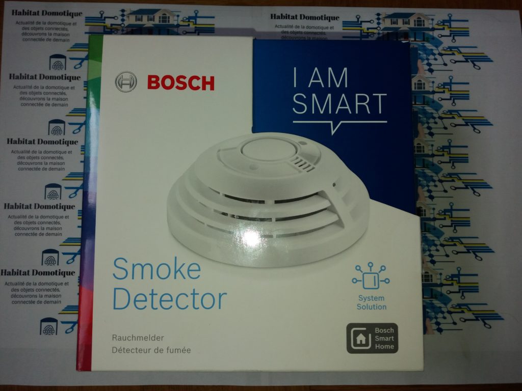 Logicom Home  Détecteur de fumée connecté intelligent Smoky