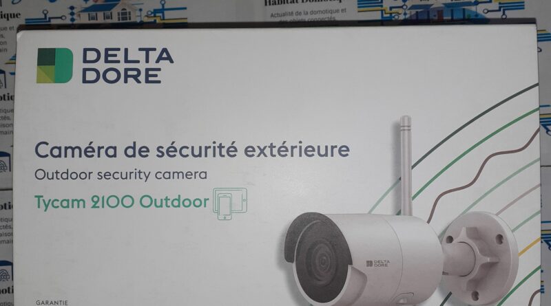 Surveillance extérieure : La caméra connectée Tycam - Delta Dore
